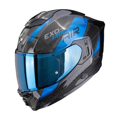 Scorpion EXO-1500 Carbon Air PLATTED Blau