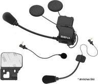 Sena 50S helmet clamp set BY Harman Kardon