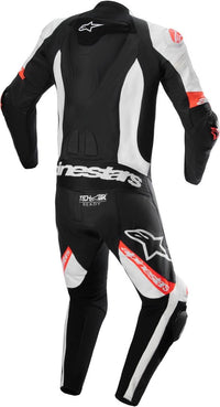 Combinaison de moto en cuir perforé une pièce Alpinestars Missile V2 Ward