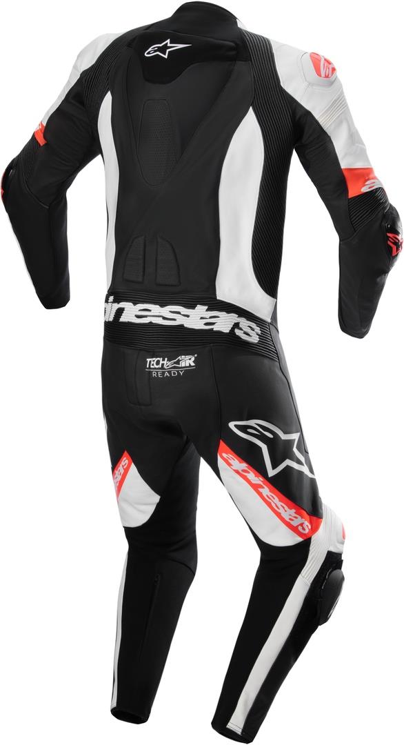 Combinaison de moto en cuir perforé une pièce Alpinestars Missile V2 Ward