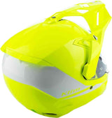 Klim X1 Alpha Carbon Helm GLOSS HI-VIS-WHITE
