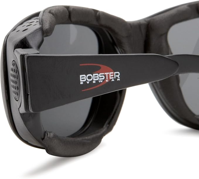Bobster Convertible Sport & Street Sonnenbrille - Schwarzer Rahmen