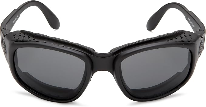 Bobster Convertible Sport & Street Sonnenbrille - Schwarzer Rahmen