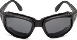 Bobster Convertible Sport & Street Sonnenbrille - Schwarzer Rahmen