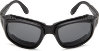 Bobster Convertible Sport & Street Sonnenbrille - Schwarzer Rahmen