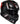 Casque intégral AGV K7 Kyber noir-rouge