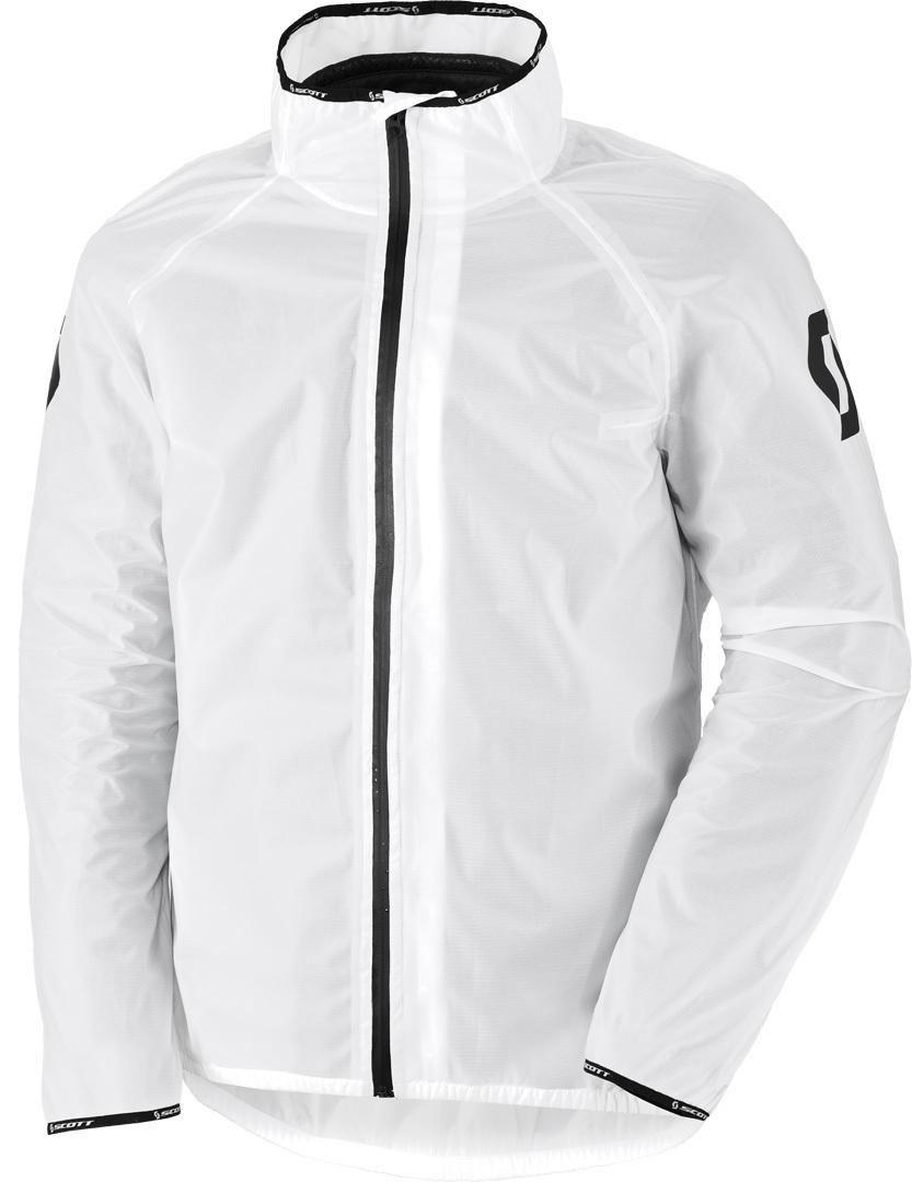 SCOTT RAIN JACKET LIHT DP CLEAR