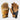 Gants Racer Muddy en cuir VINTAGE