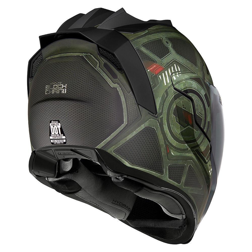 Icon Airflite Blockchain Integralhelm