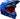 Casque BELL Moto-9 Flex Fasthouse DID 20 Bleu brillant/Blanc S