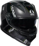 Casque intégral AGV K7 Kyber noir-rouge