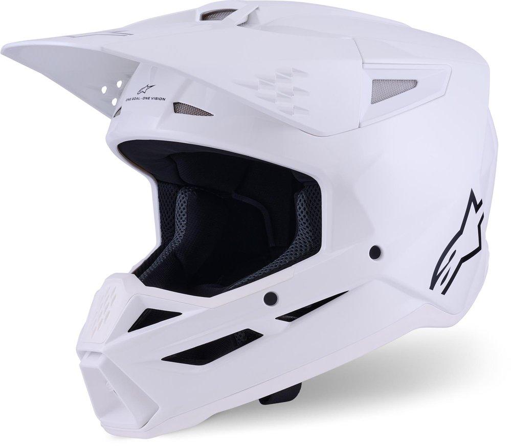 Alpinestars SM3 Weiss Crosshelm