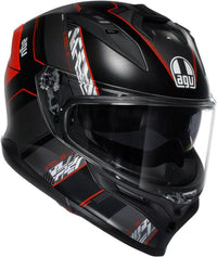 Casque intégral AGV K7 Kyber noir-rouge
