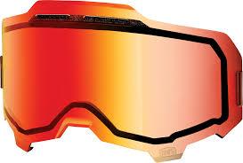 100% Armega Lens - Red Mirror