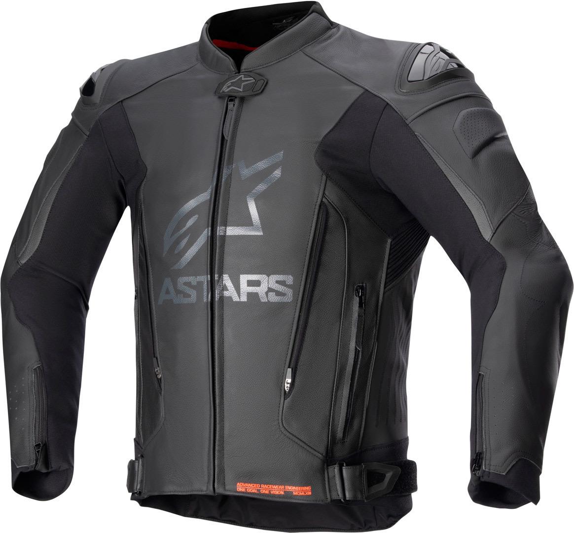 Blouson moto en cuir Alpinestars GP Plus V4