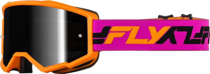 FLY RACING Zone Brille Dark Smoke Glas