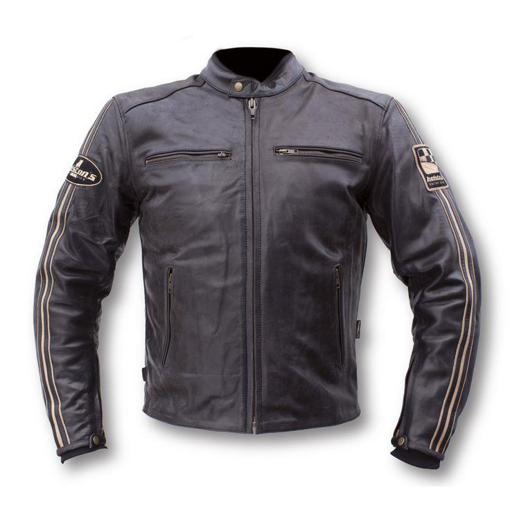 HELSTONS JESSY LADY Fender Leder Jacke  L
