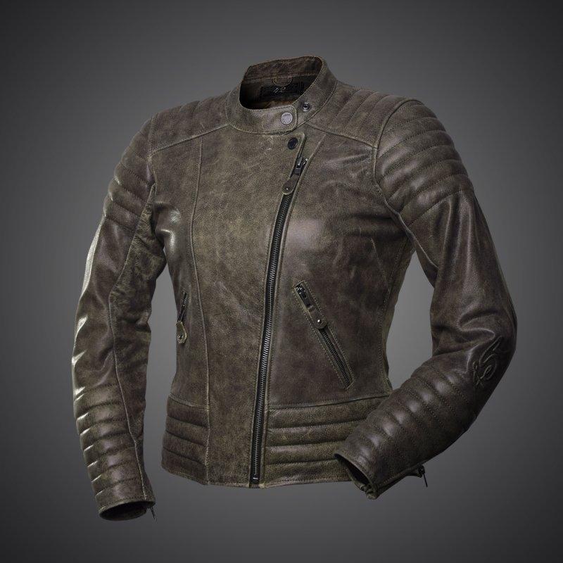 4SR COOL LADY RETRO leather jacket women