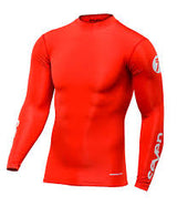 SEVEN Zero Staple Kompressions Trikot Red L