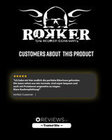 Rokker RT Mid Waist Slim Noir
