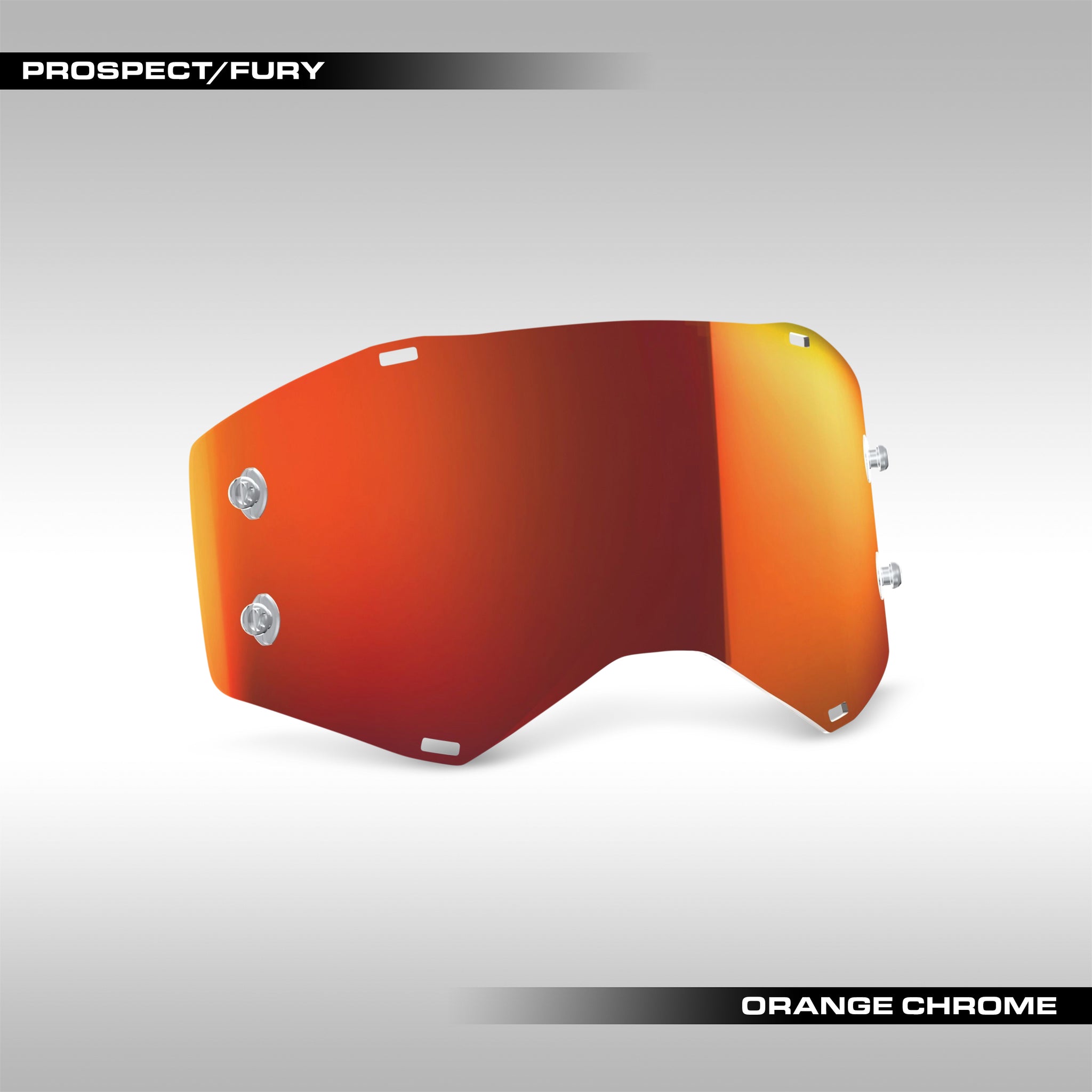 SCOTT ERSATZSCHEIBEN PROSPECT AFC WORKS ORANGE  CHROM Uni