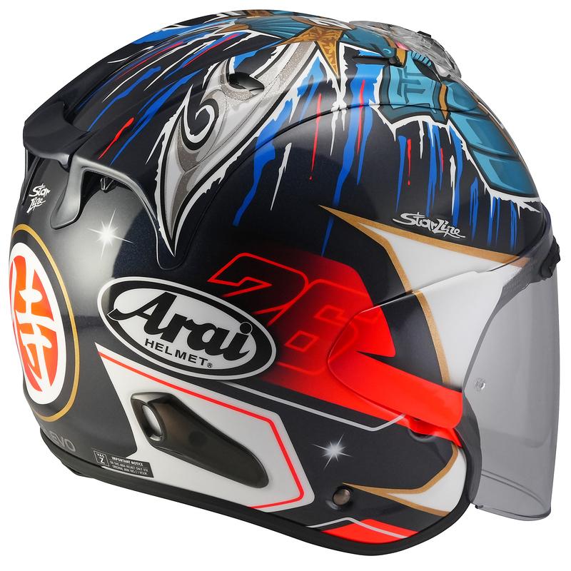 ARAI SZ-R EVO Helm Pedrosa Shogun - Replica