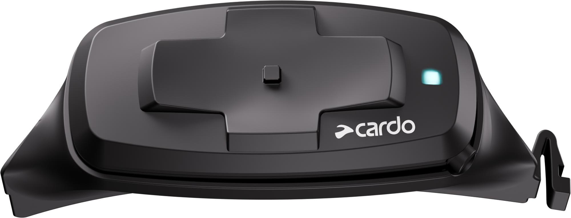 Cardo 4X-S Bluetooth Kommunikationssystem Einzelset für Shoei Gen 3 Motorradhelme