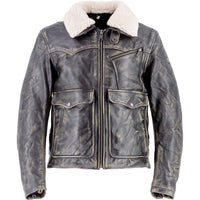 Helstons Ontario Leather Dirty Stoned