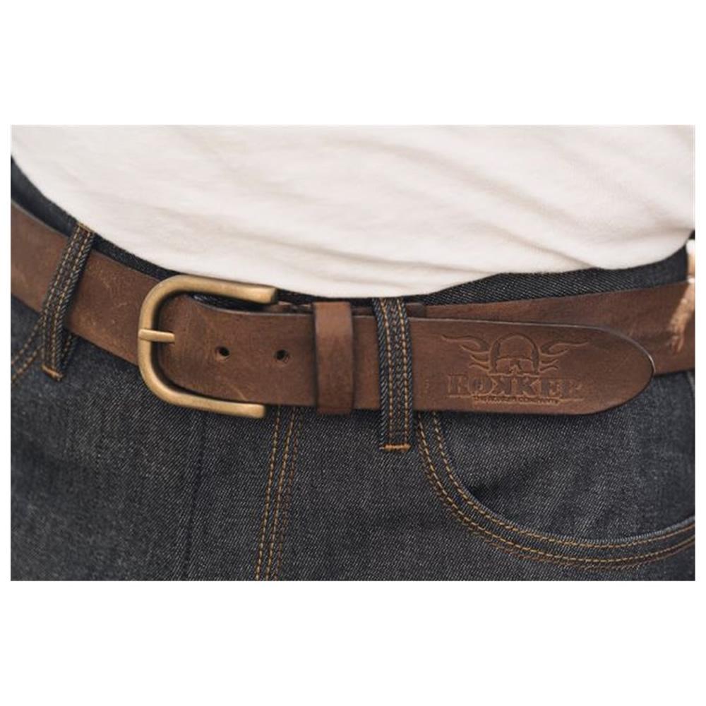 Rokker Oakland Gurtel Brown