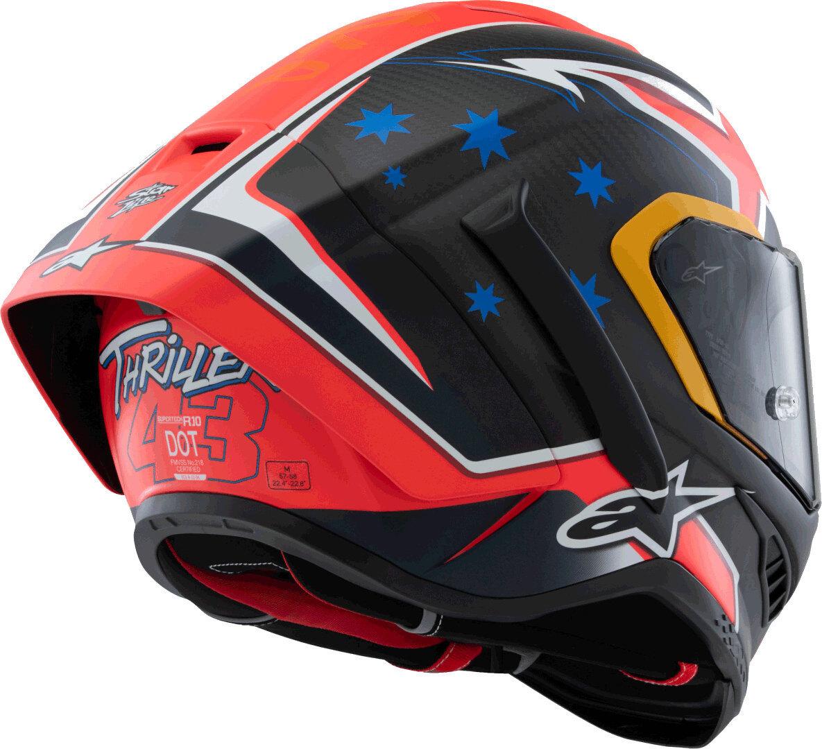 Casque intégral Alpinestars Supertech R10 Jack Miller
