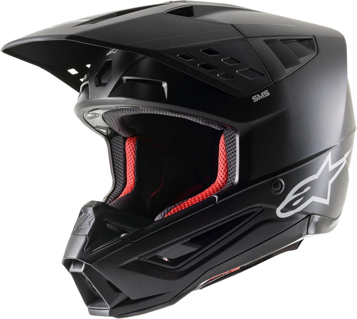 Alpinestars S-M5 Solid Motocross Helm