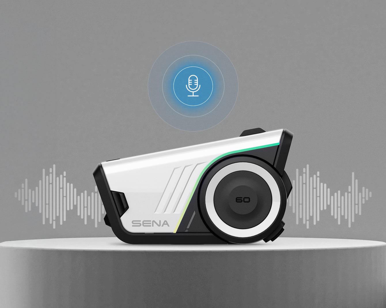 Sena 60S Dual Headset mit WAVE, Mesh, und Bluetooth Intercom