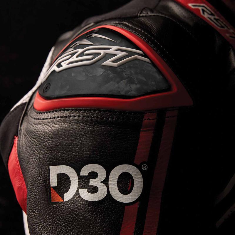 RST Race Dept V4.2 D3O Airbag 1-Teiler Lederkombi