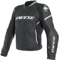 Veste de moto en cuir perforé avec airbag Dainese Racing 3 D-Air®