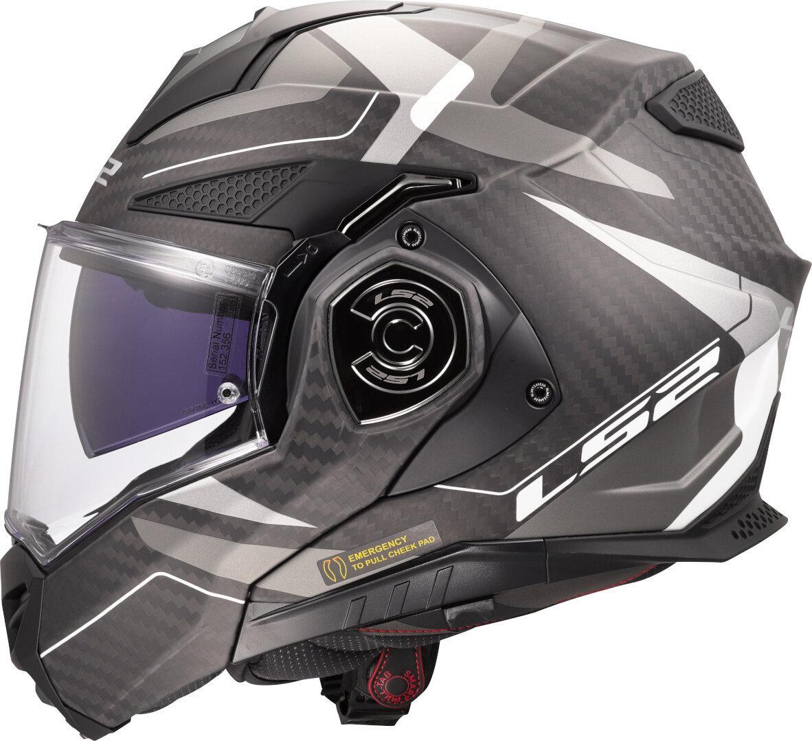 LS2 FF901 Advant X Carbon Horizon modular helmet