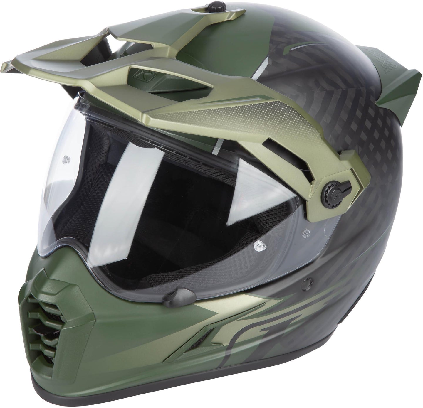 Klim Krios Pro Echo RIFLE-GREEN-OIL GREEN Helm