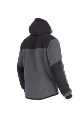 Hoodie V3 Softshell Rip Stop Grey Black