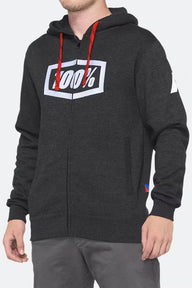 Sweat à capuche 100 % Syndicate noir