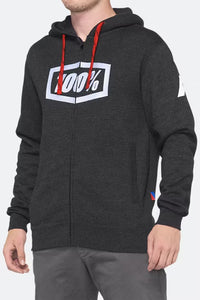 Sweat à capuche 100 % Syndicate noir