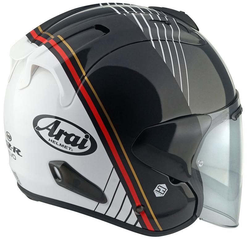 ARAI SZ-R EVO Helm Temu weiß