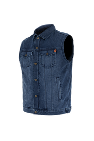 John Doe Trucker Denim Vest Indigo
