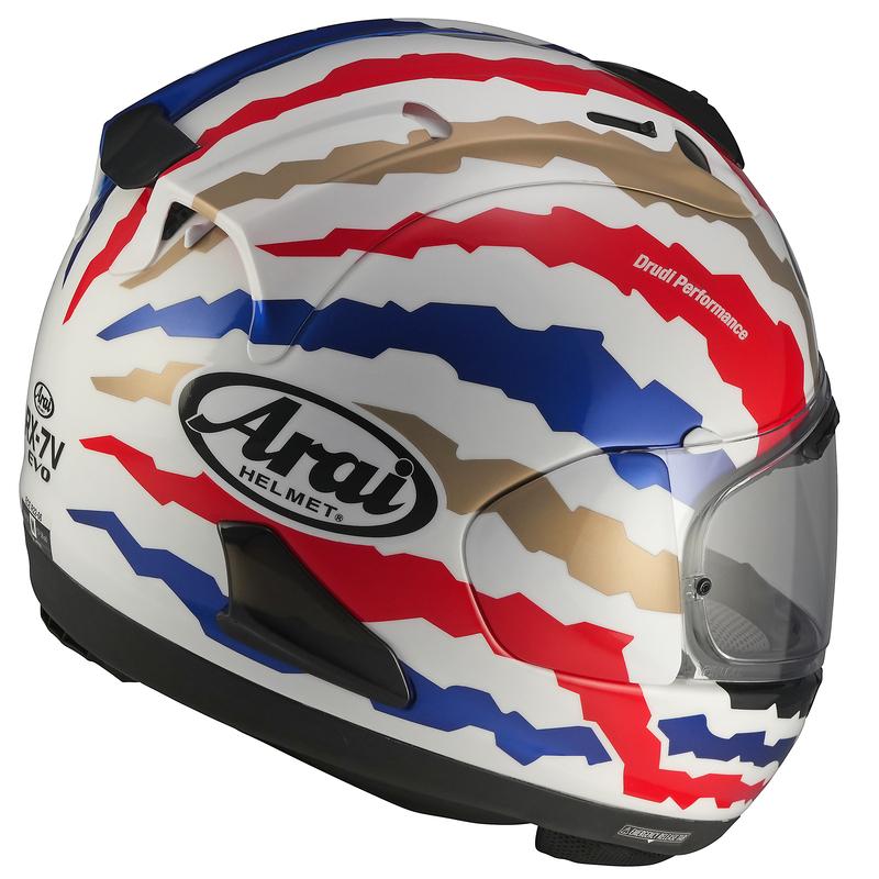 ARAI RX-7V EVO Helm Doohan Jubilee Rstyl - Replica