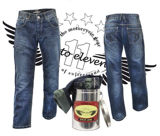M11 KEVLAR  LADY JEANS  31/32 Blau