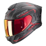 SCORPION EXO-530 AIR SLOPE Mattschwarz-Rot