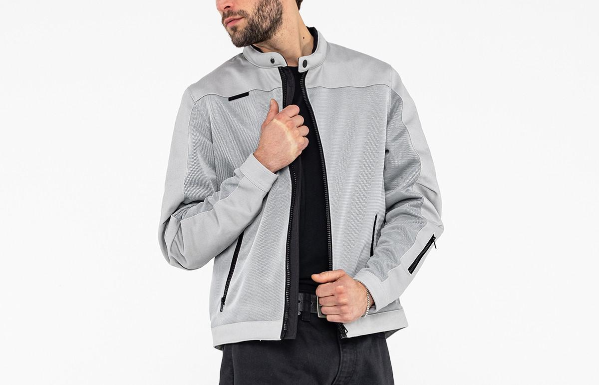 John Doe Aero Mesh Jacket Artic White