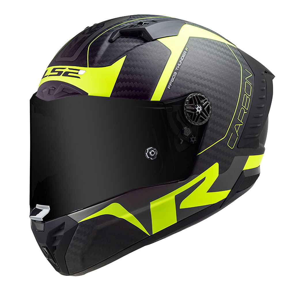 Ls2 Thunder 805 Matt Yellow