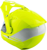 Klim X1 Alpha Carbon Helm GLOSS HI-VIS-WHITE