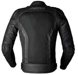 RST S-1 Mesh Leder-Jacke Herren - Schwarz