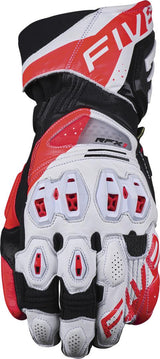 Five RFX1 Evo Handschuh Weiss/NeonRot
