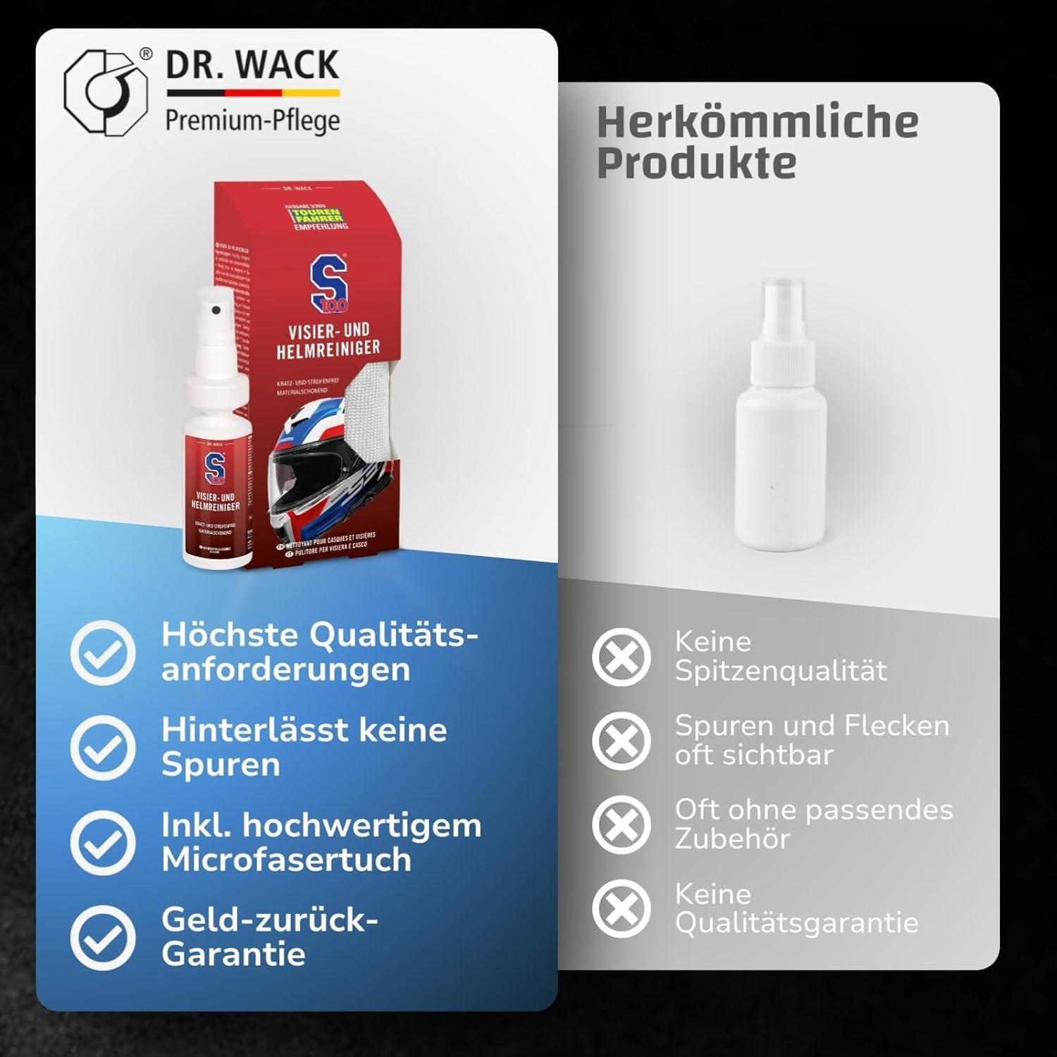 S100 Visor and Helmet Cleaner 100ml Uni